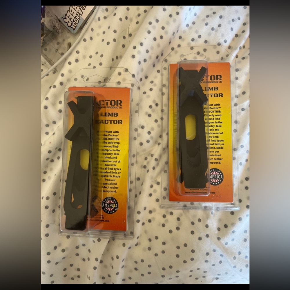 New~ XFactor  X-Factor Limb Factor * Limb Dampener *  Black lot of 2